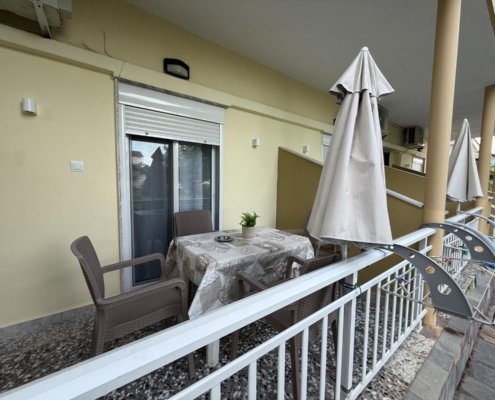 Balcony on the ground floor Balcony on the ground floor